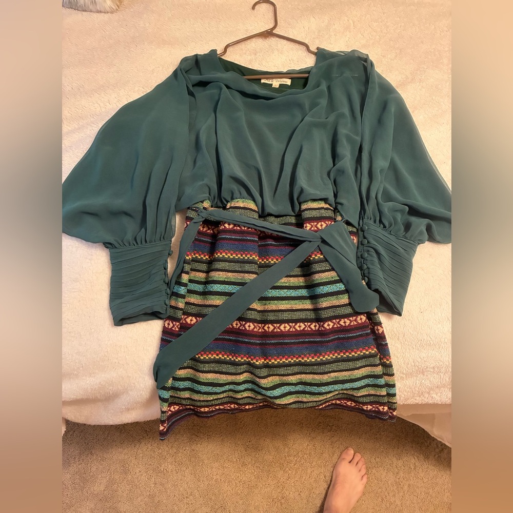 Hot & Delicious Teal Blouse